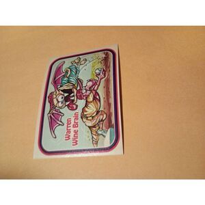 1988 Leaf Awesome All Stars Trading Card 43 Warren Wine Brain Baseball Parody